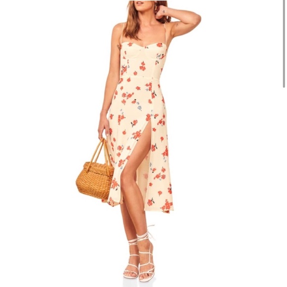 Reformation Juliette Dress in Chagall New with Tags! - Picture 5 of 12